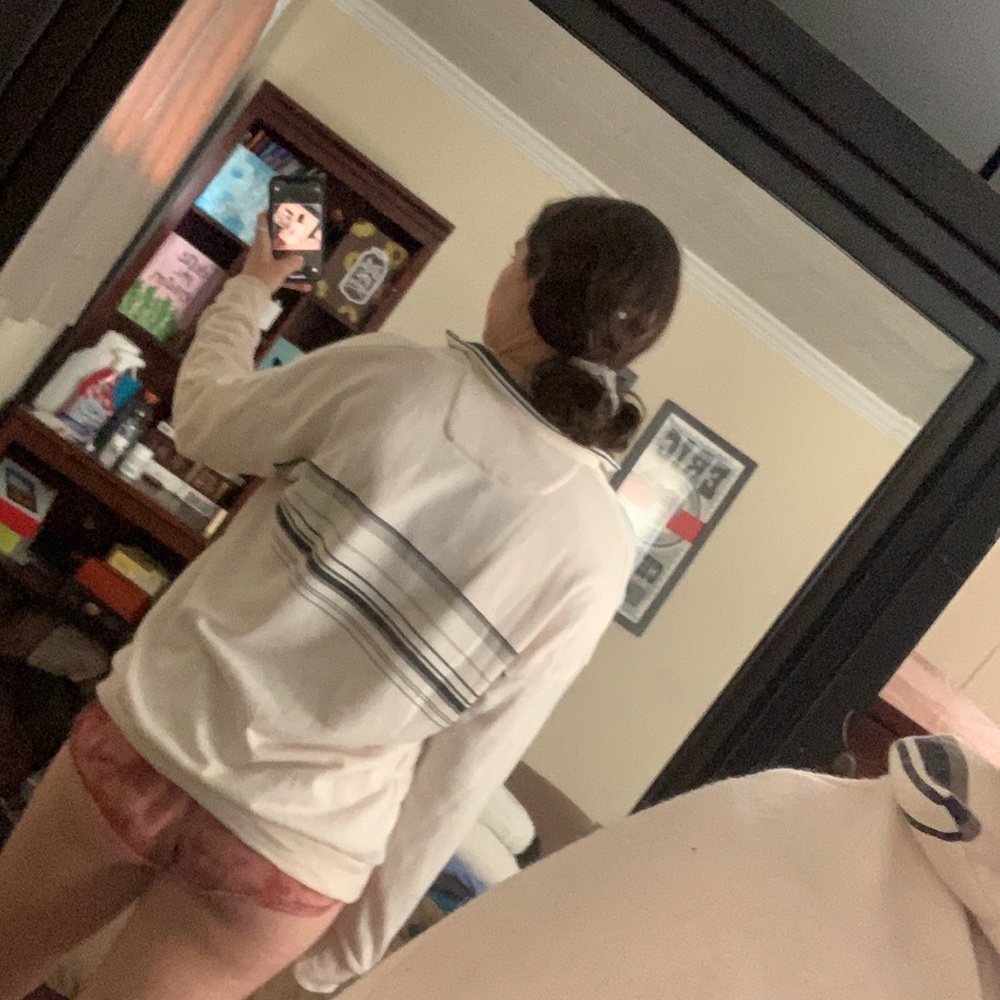 white quarter zip - Picture 3 of 5